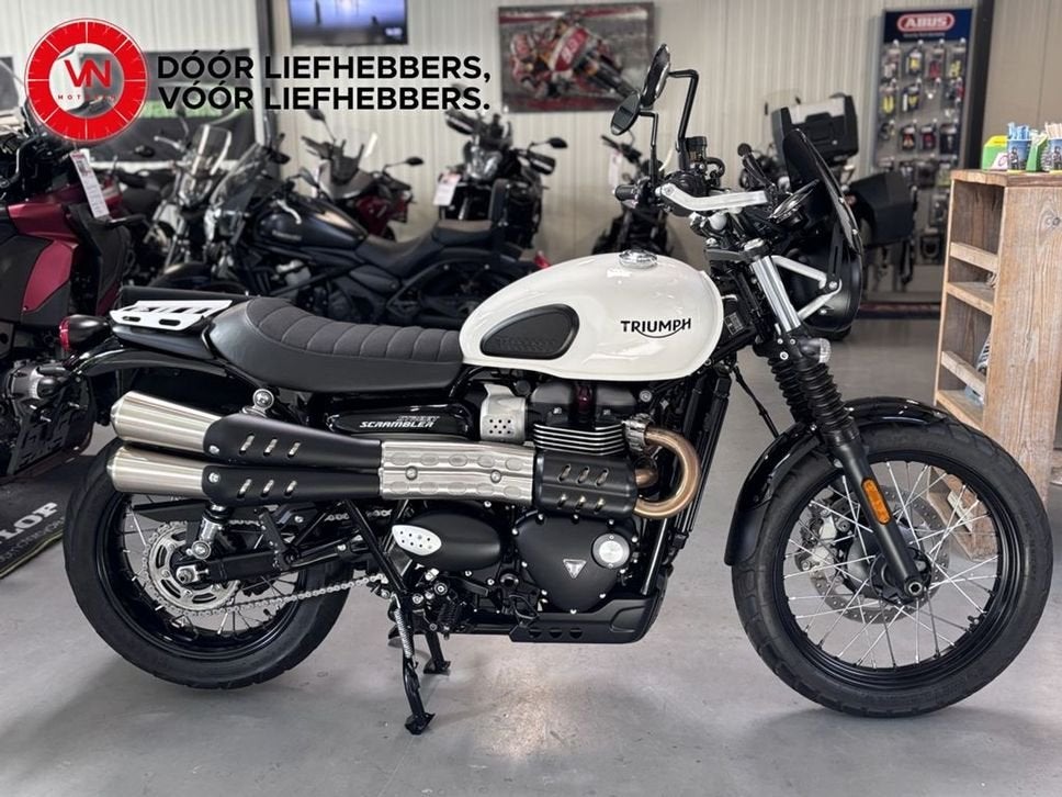 Triumph STREET SCRAMBLER 900 (bj 2020), 2 cilinders, Motorrijbewijs A, Bedrijf, Meer dan 35 kW