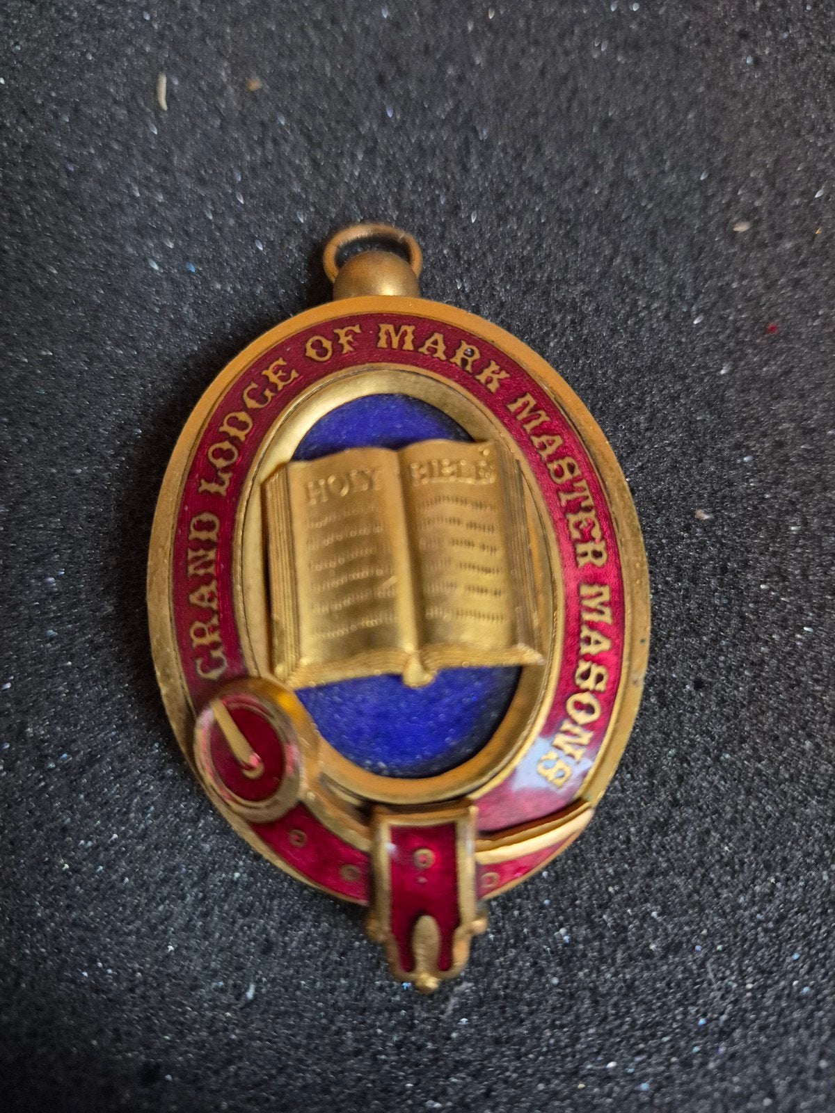 Vrijmetselarij Mark Meesters Medaille - Grand Lodge, Verzamelen, Ophalen of Verzenden, Gebruikt