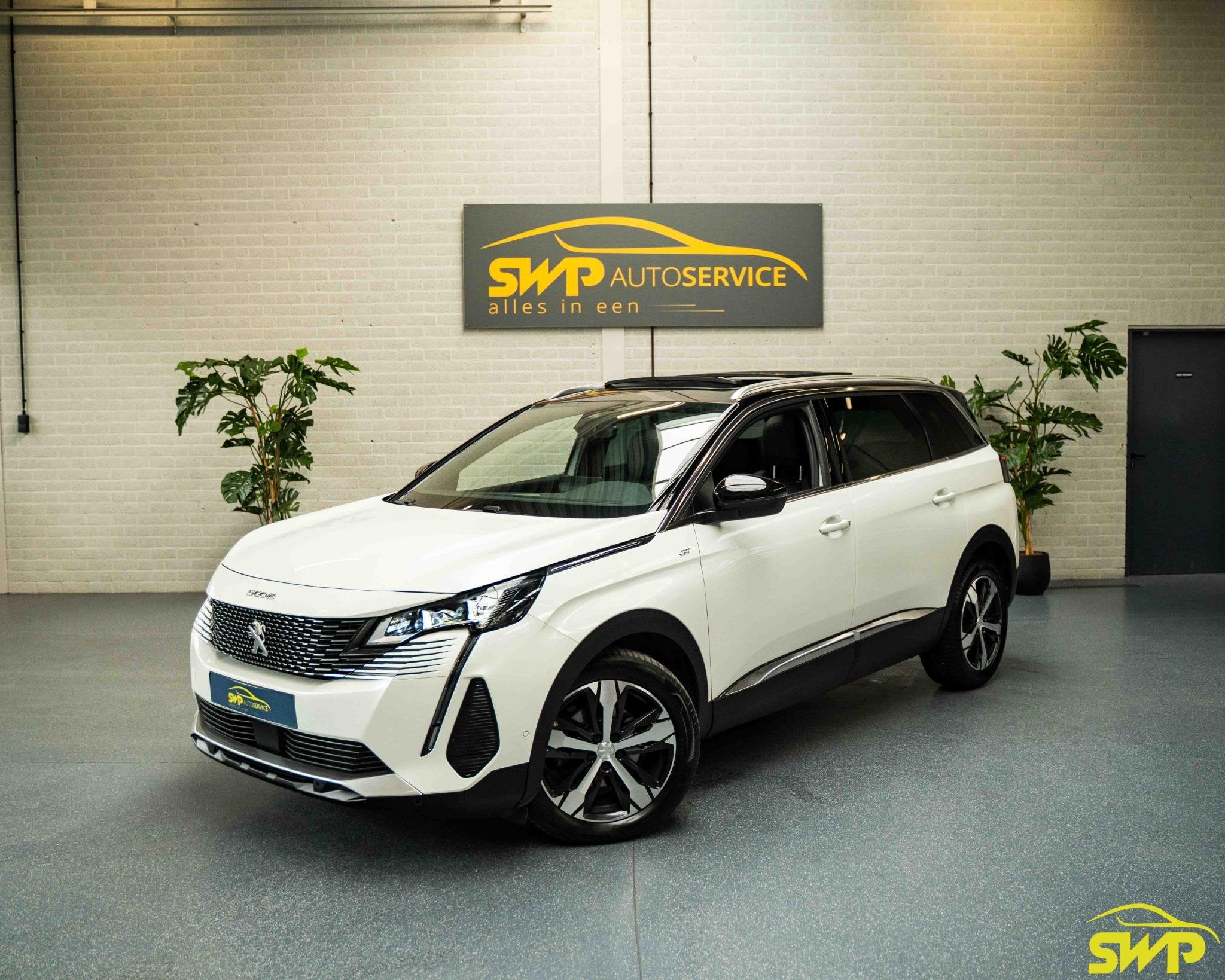Peugeot 5008 1.2 PureTech GT Pack Business | Pano | Nappa le, Auto's, 15 km/l, Gebruikt, Euro 6, 1199 cc