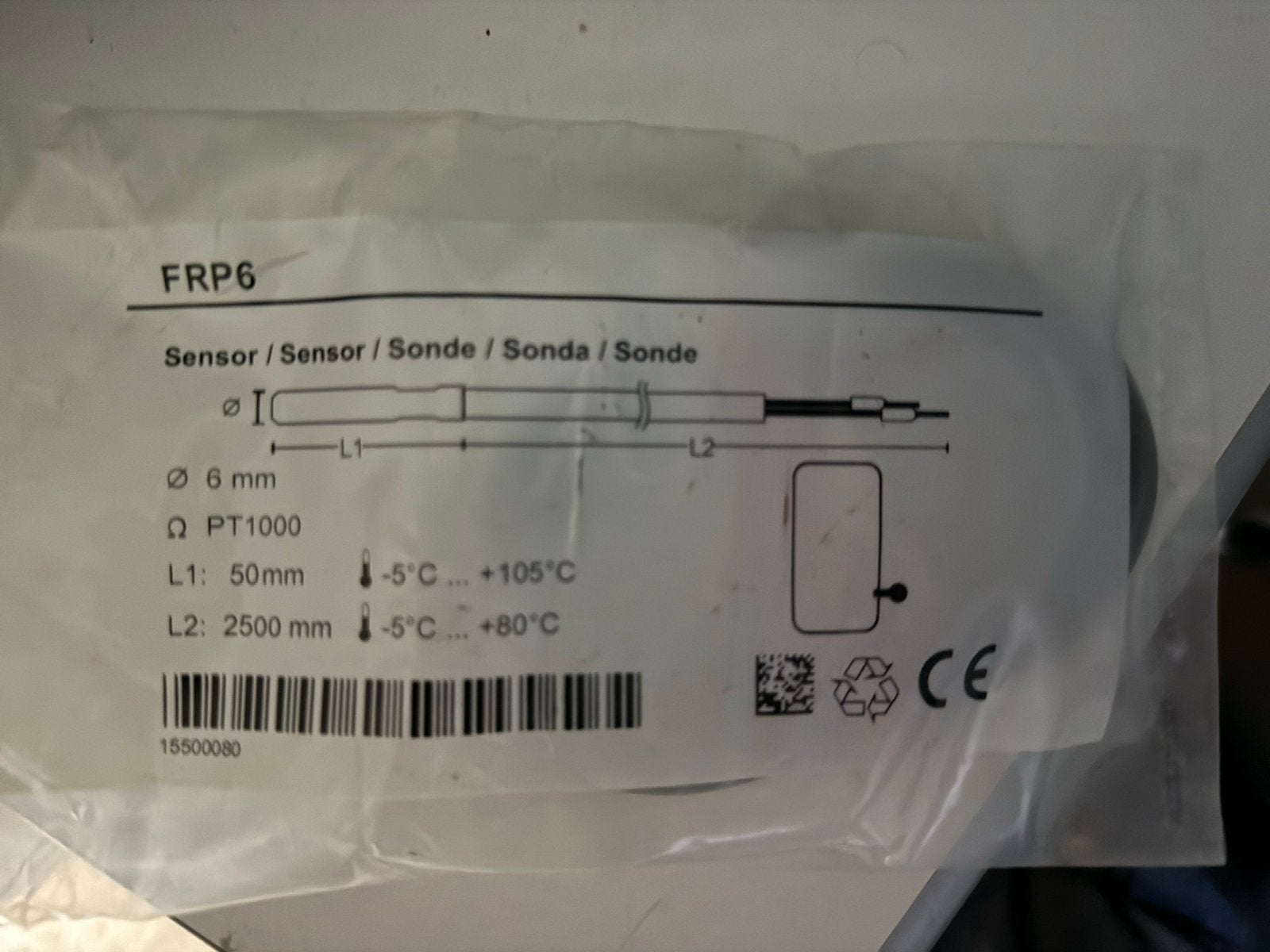 pt1000, Hobby en Vrije tijd, Elektronica-componenten, Verzenden, Nieuw