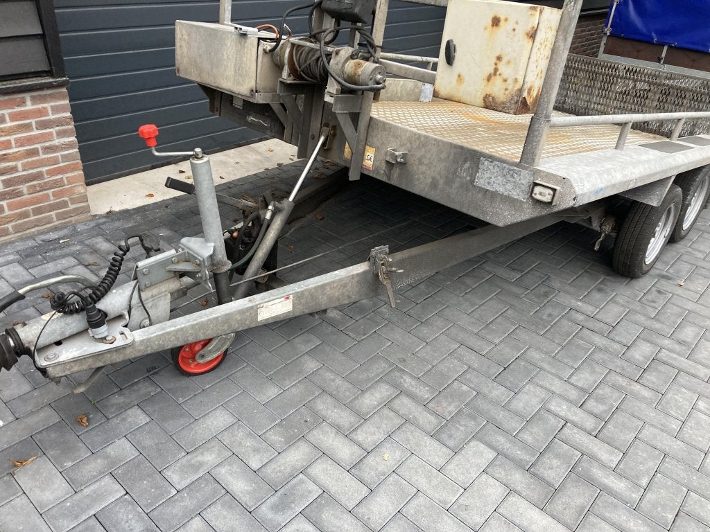 Machinetransporter oprijwagen aanhanger aanhangwagen 3500 kg, Auto diversen, Gebruikt