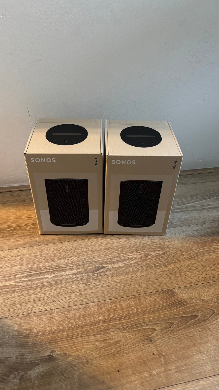Sonos Era 100 zwart (2x)  - gloednieuw, Ophalen of Verzenden, Nieuw, Sonos