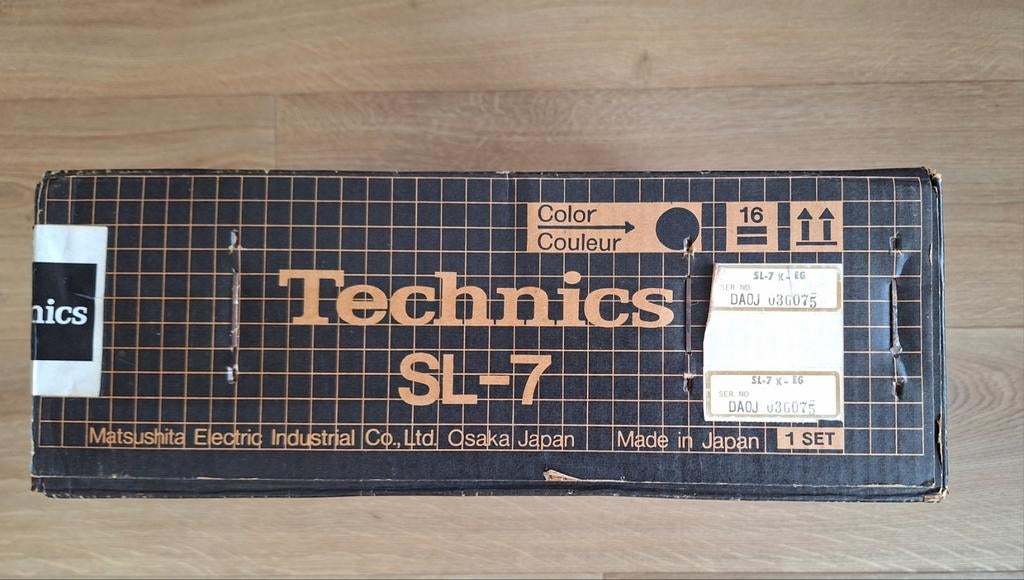Technics SL-7 - near mint - 1982 tijdscapsule, Ophalen, Zo goed als nieuw