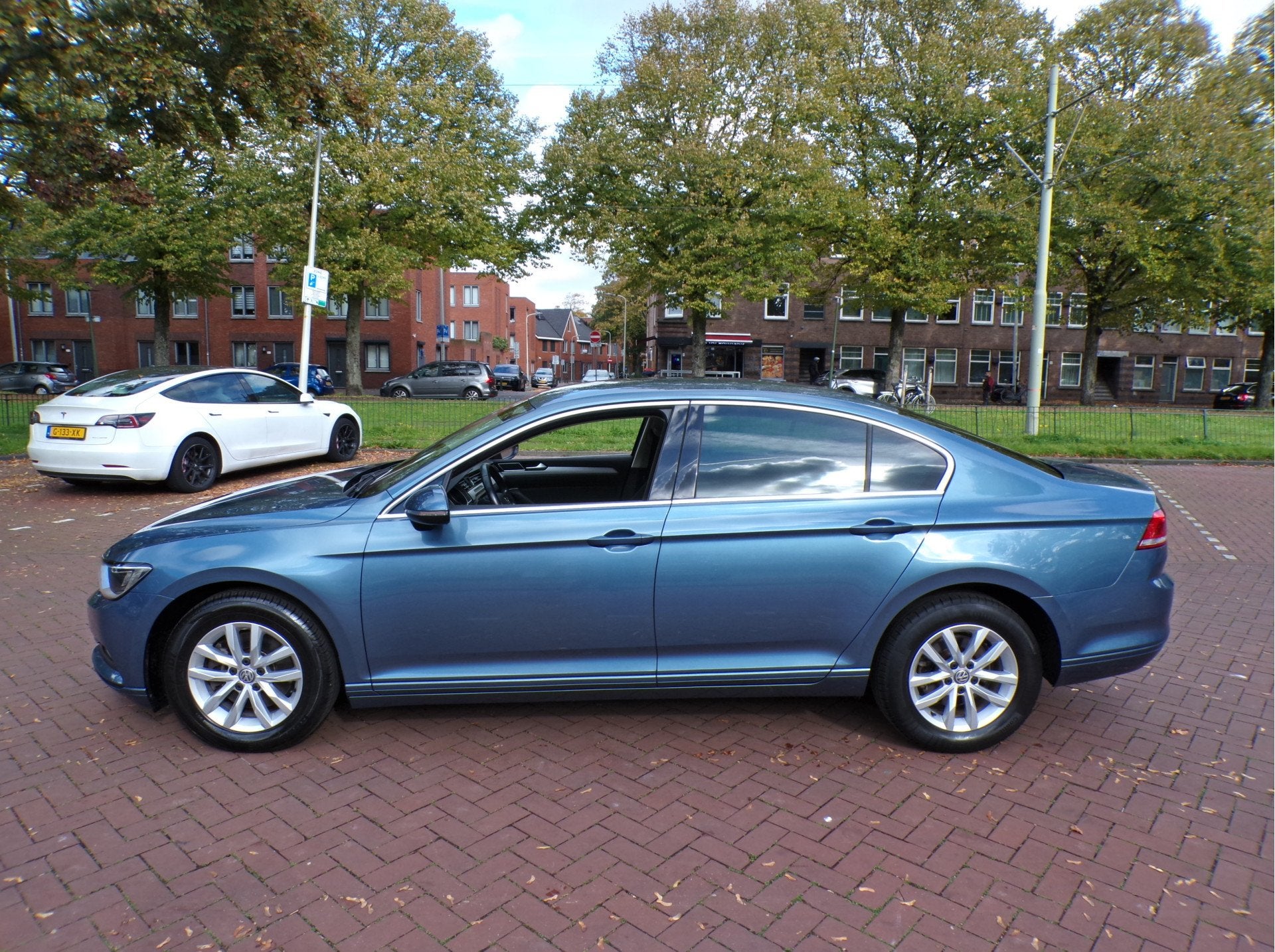 Volkswagen Passat 1.4 TSI Comfortline (bj 2017), Voorwielaandrijving, Gebruikt, 4 cilinders, Blauw