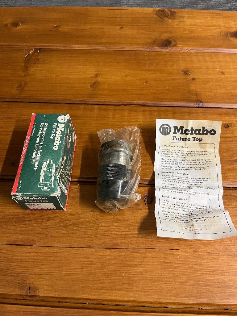 Nieuwe Metabo Futuro Top boorkop , boorhouder . 0-13mm, Ophalen of Verzenden, Nieuw