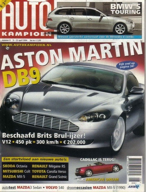 Autokampioen 8 2004 : Mazda MX5 - Renault Megane Sport, Ophalen of Verzenden, Gelezen, Algemeen