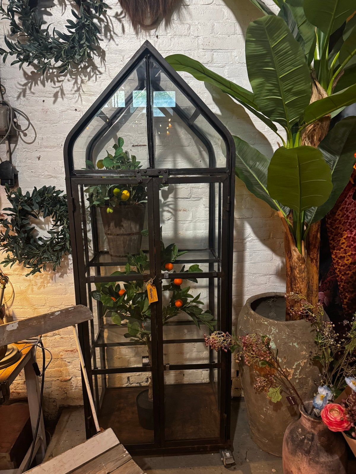 Tuinkas Kweekkas Greenhouse Jaren '30 Stijl, Tuin en Terras, Gebruikt, Kweekkas, Ophalen, Staal
