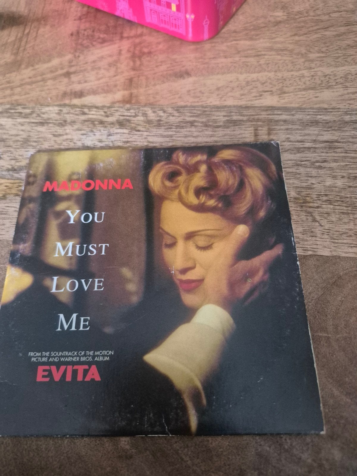 Madonna - You Must Love Me (Evita Soundtrack Single), Soundtrack, Ophalen of Verzenden, Gebruikt, Single
