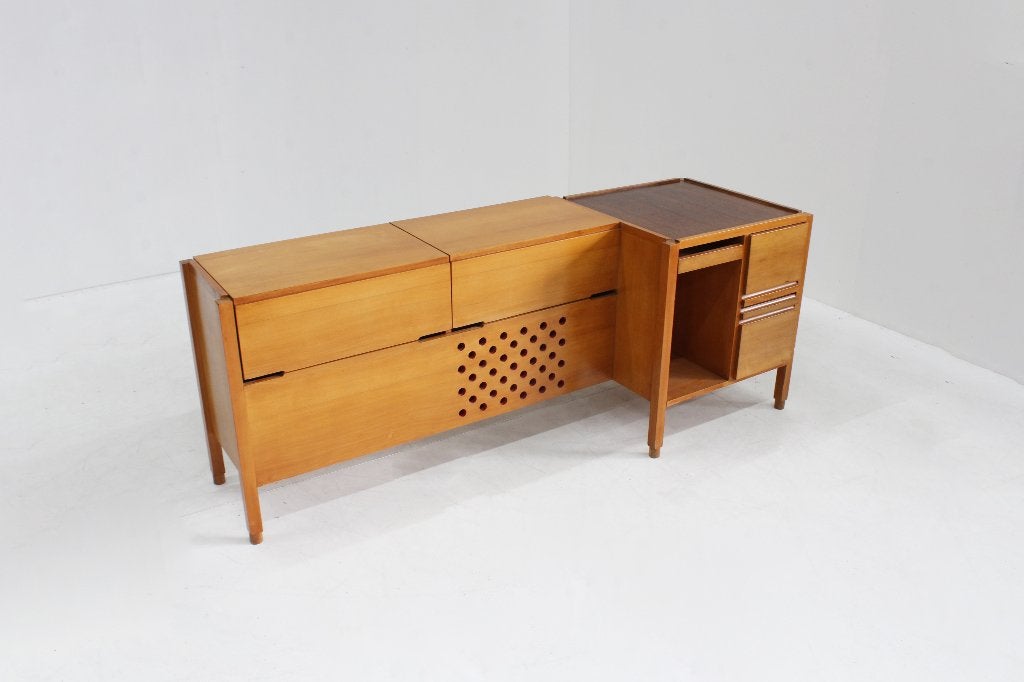 Vintage sideboard 1960s Carlo scarpa, Antiek en Kunst, Antiek | Meubels | Kasten, Ophalen of Verzenden