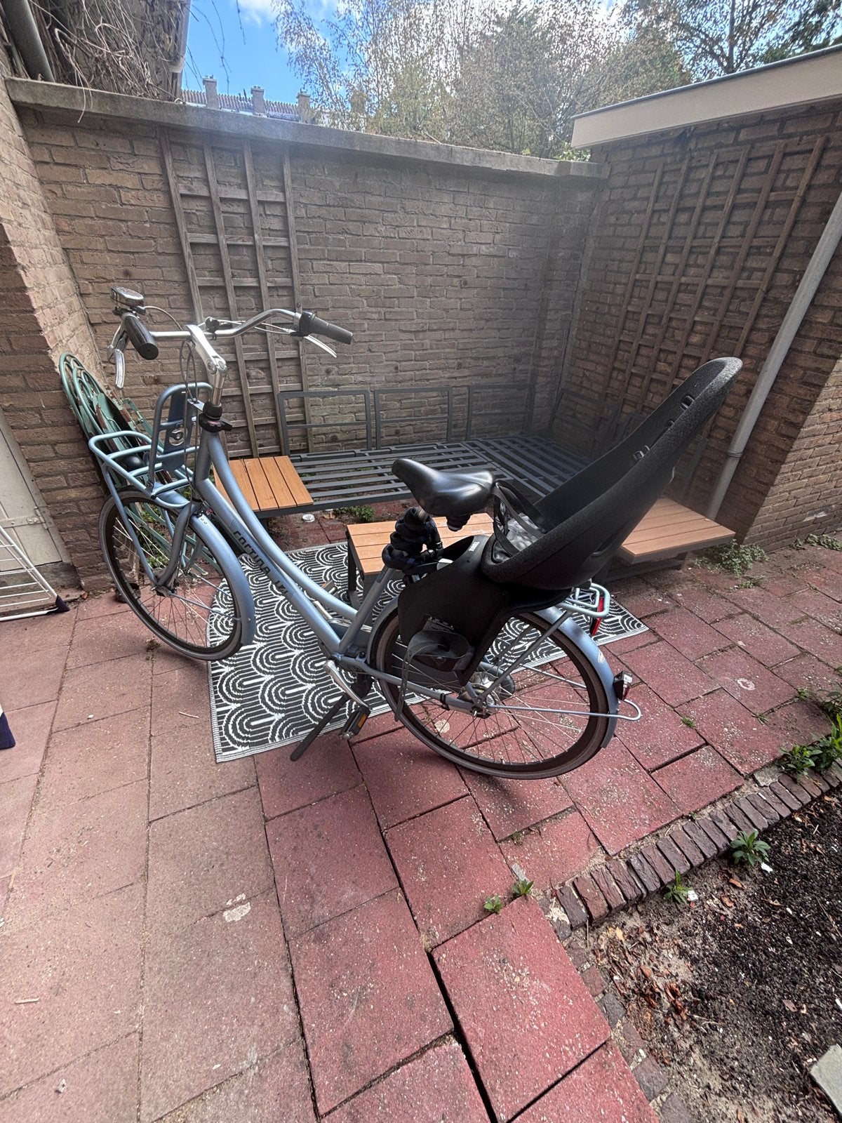 Cortina L4 Mama fiets – lage instap – 5 jaar oud, Velgrem, 56 cm of meer, Ophalen, Overige merken