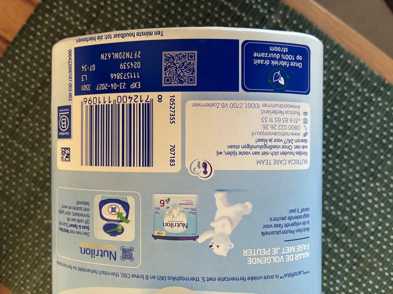 2 pakken Nutrilon Peuter Melk 5 - Ongeopend, houdbaar tot 20, Ophalen, Nieuw, Overige typen, Nutrilon