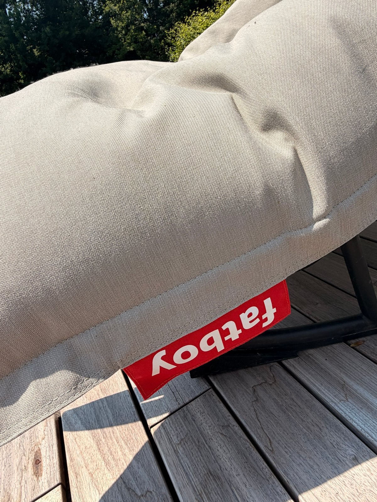 2x Fatboy Rock & Roll  grey Taupe Schommelstoel - Nieuw!, Ophalen, Nieuw