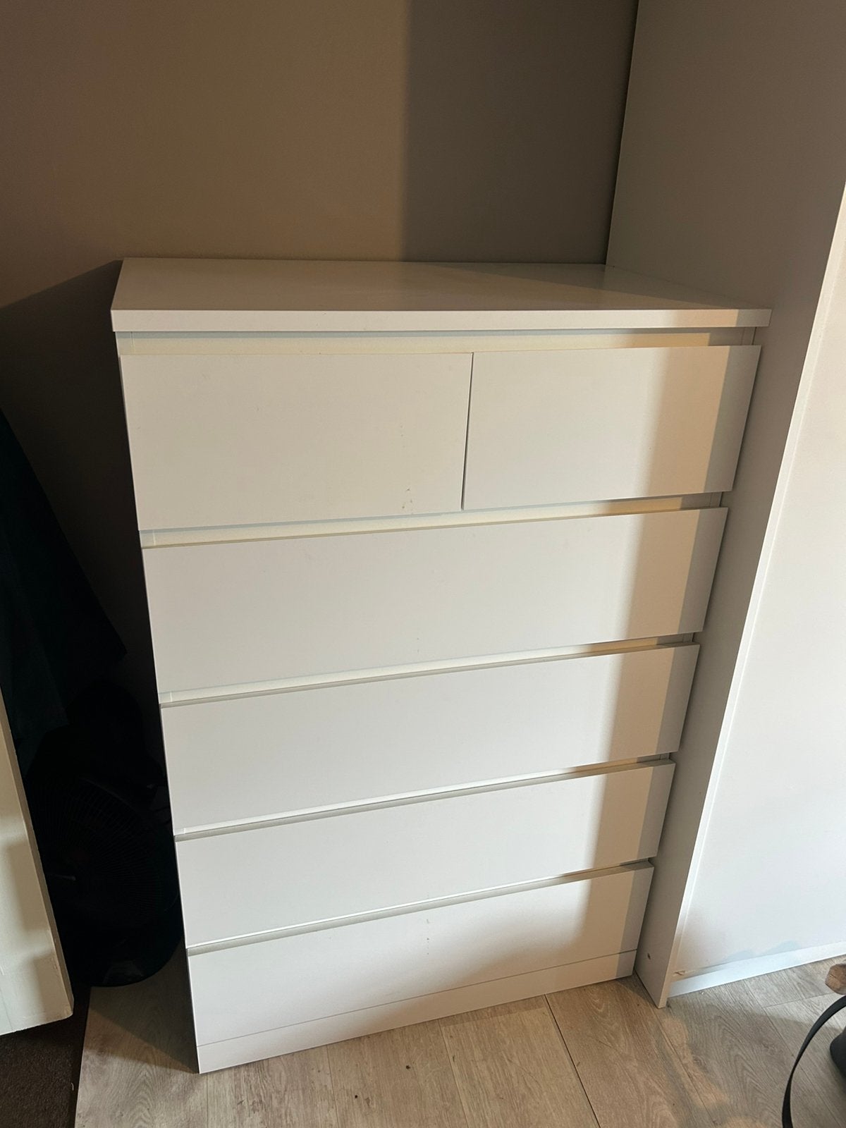 Ladekast MALM ikea, Huis en Inrichting, Kasten | Ladekasten, Ophalen, 5 laden of meer, 100 tot 150 cm, 50 tot 100 cm
