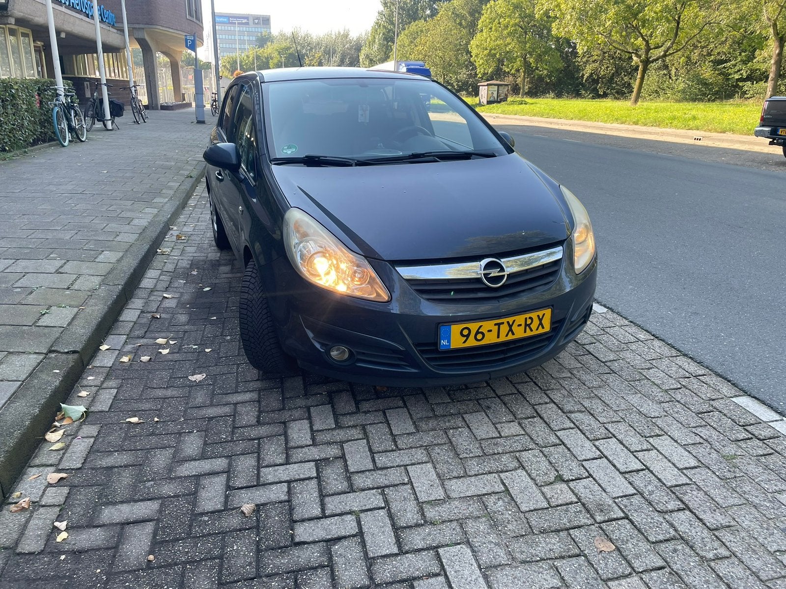 Opel Corsa 1.2 16V 5D Easytronic 2007, 4 cilinders, Blauw, 1229 cc, 49 €/maand