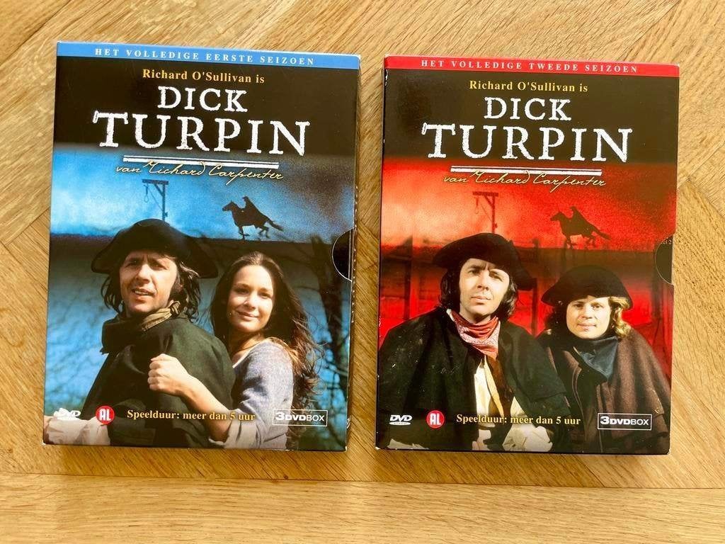 Dick Turpin - Seizoen 1 en 2 op DVD (krasvrij, met NL), Alle leeftijden, Ophalen of Verzenden, Zo goed als nieuw, Drama