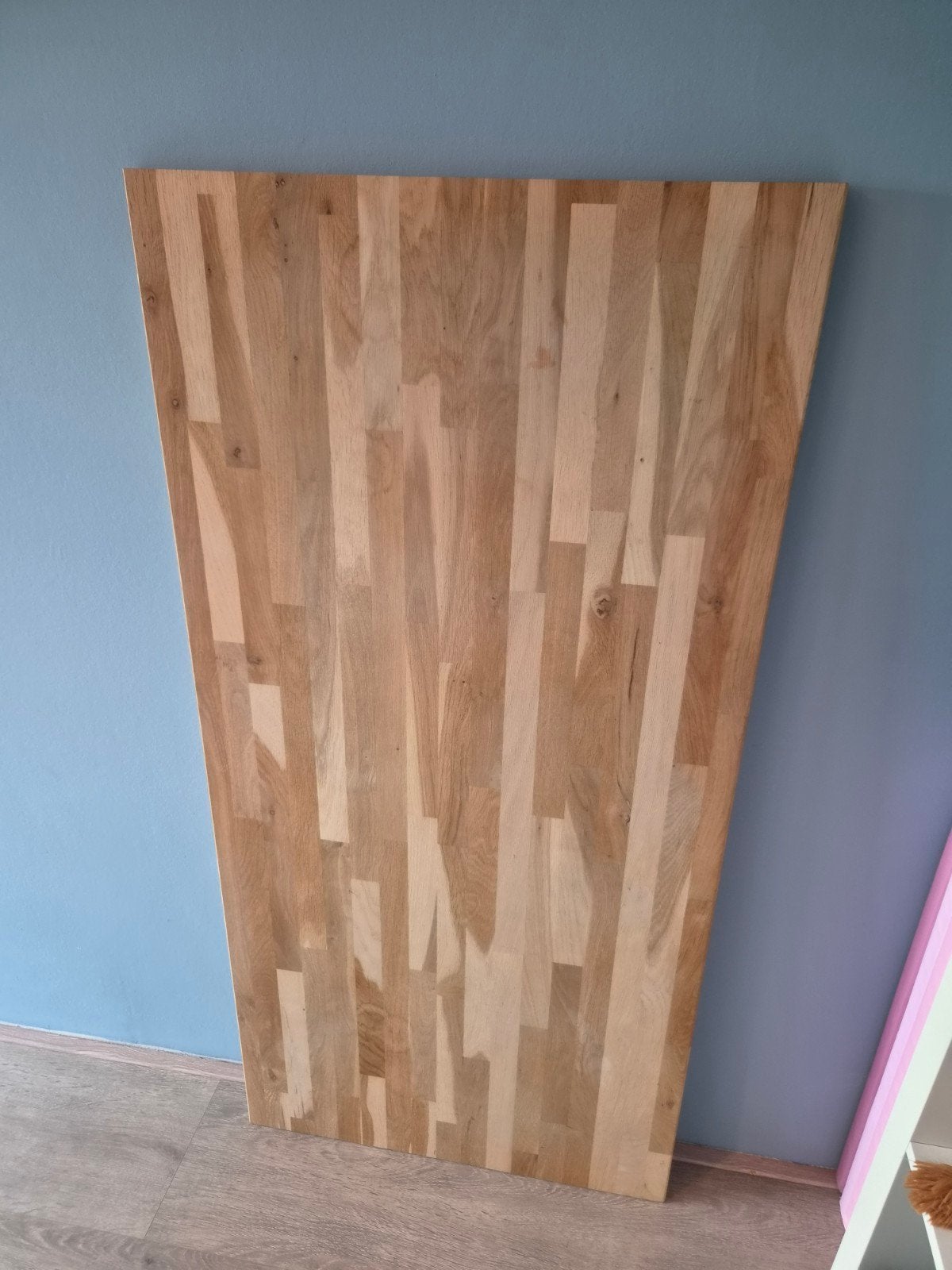 CanDo Massief Eiken Werkblad 26mm - 61x126cm, Ophalen, Gebruikt, 25 tot 50 mm, Eiken