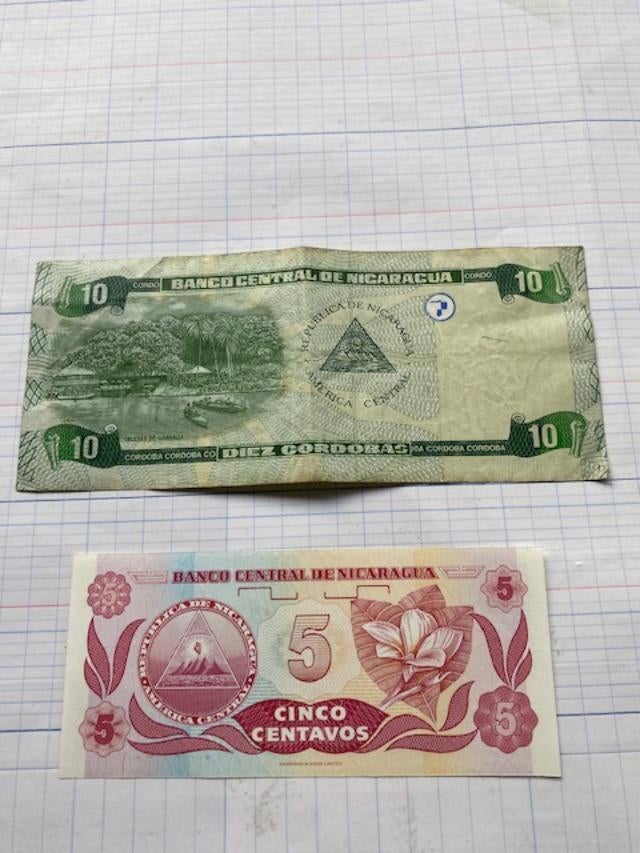 Bankbiljetten uit Nicaracua, Ophalen of Verzenden, Zuid-Amerika, Setje