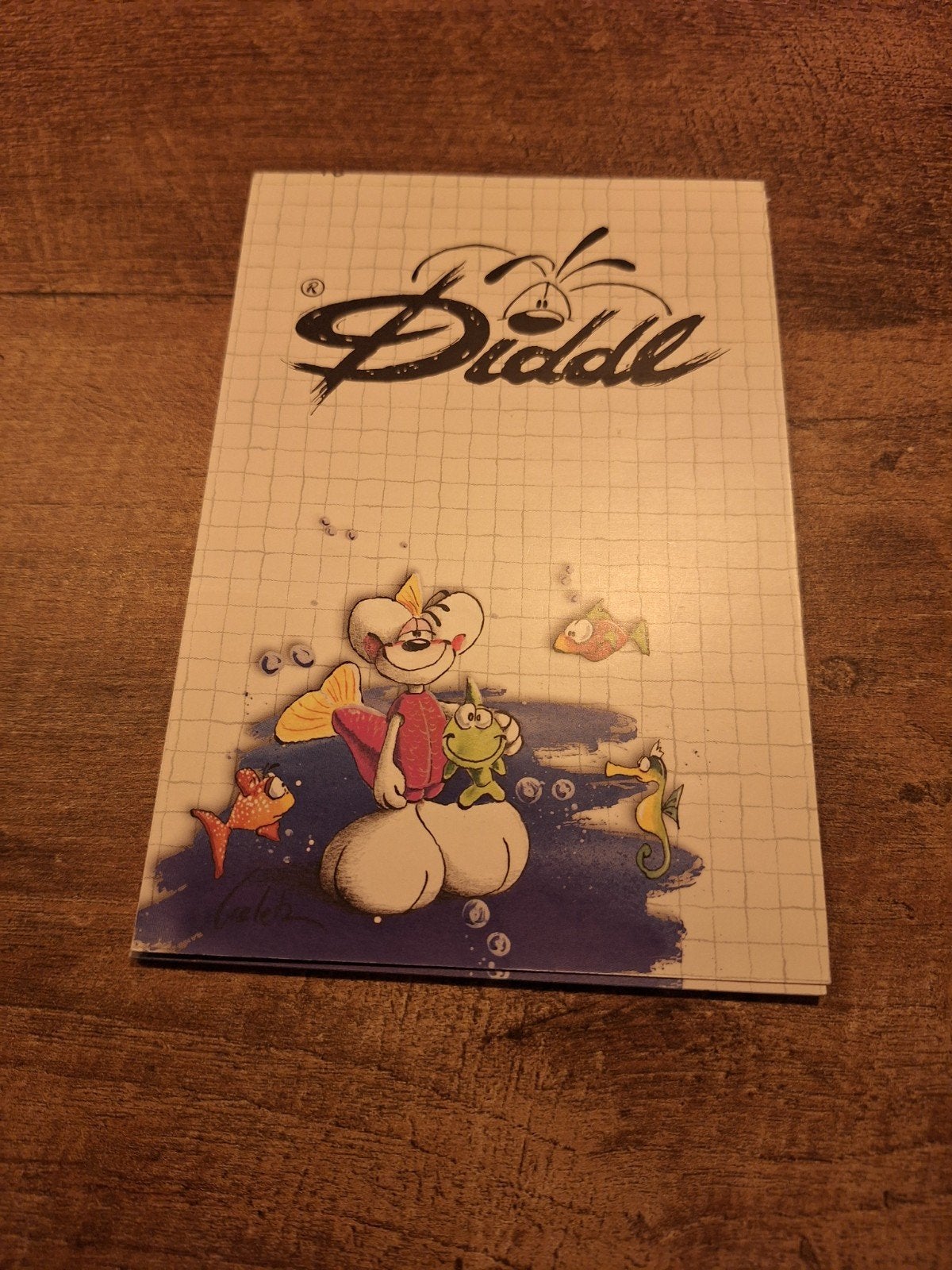 Diddl A6 Blok nr. 76 met 19 blaadjes, Verzamelen, Ophalen of Verzenden, Diddl, Gebruikt, Papier, Kaart of Schrift
