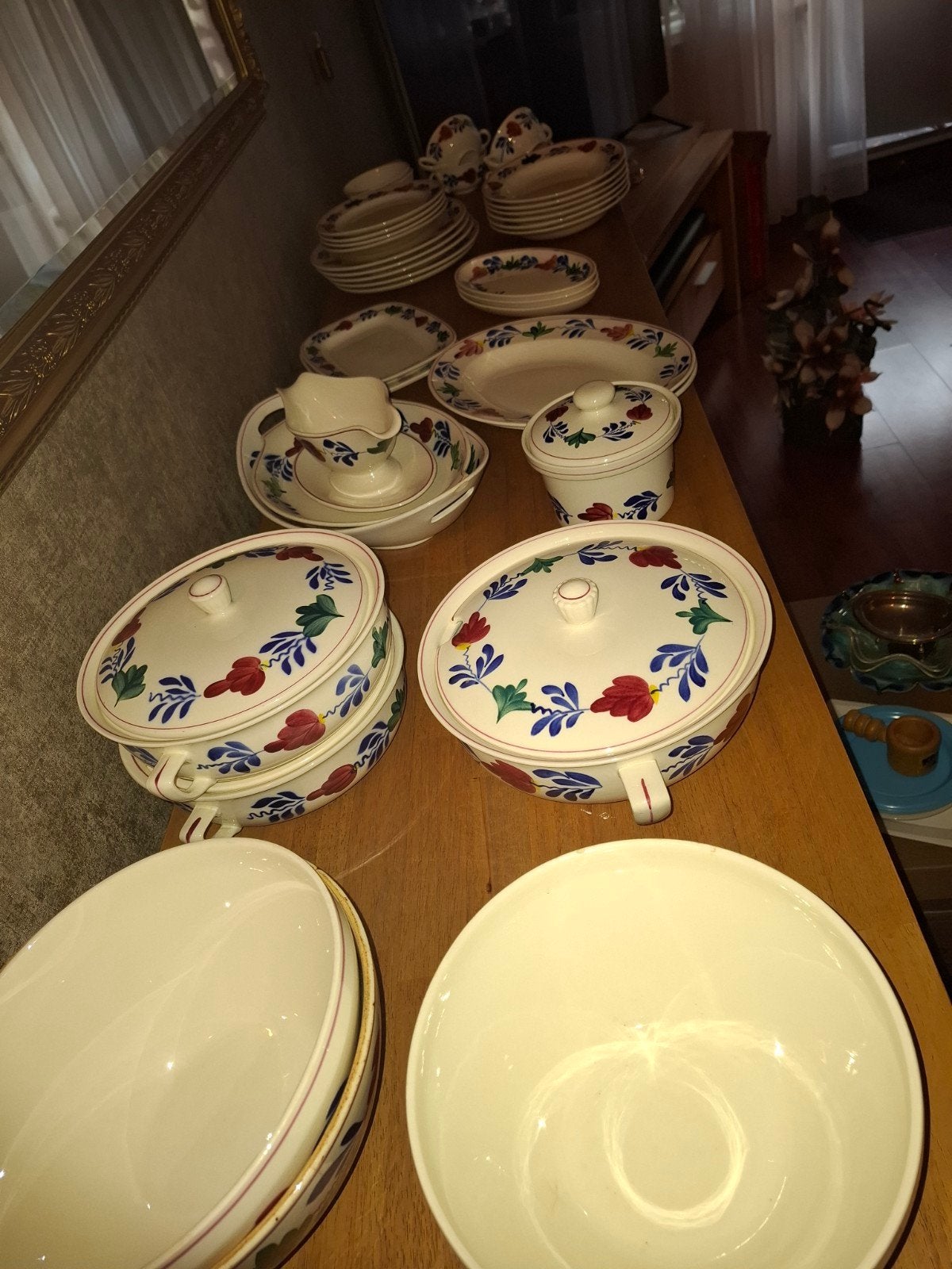 Boerenbond serviesgoed, Huis en Inrichting, Keuken | Servies, Ophalen, Zo goed als nieuw, Porselein, Overige stijlen