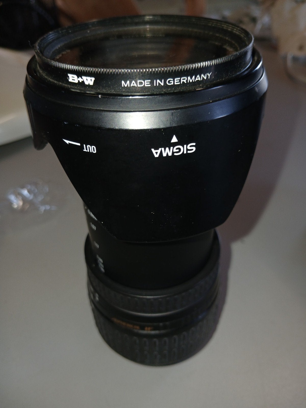 Sigma 70-300mm f/4-5.6 DG Macro Lens voor Nikon, Gebruikt, Sigma, Nikon F-mount, Zonnekap