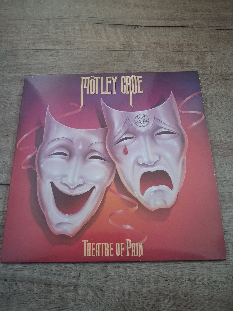 MÖTLEY CRUE - Theater Of Pain. (u.s.a.), Cd's en Dvd's, Vinyl | Hardrock en Metal, LP, Ophalen of Verzenden, Zo goed als nieuw