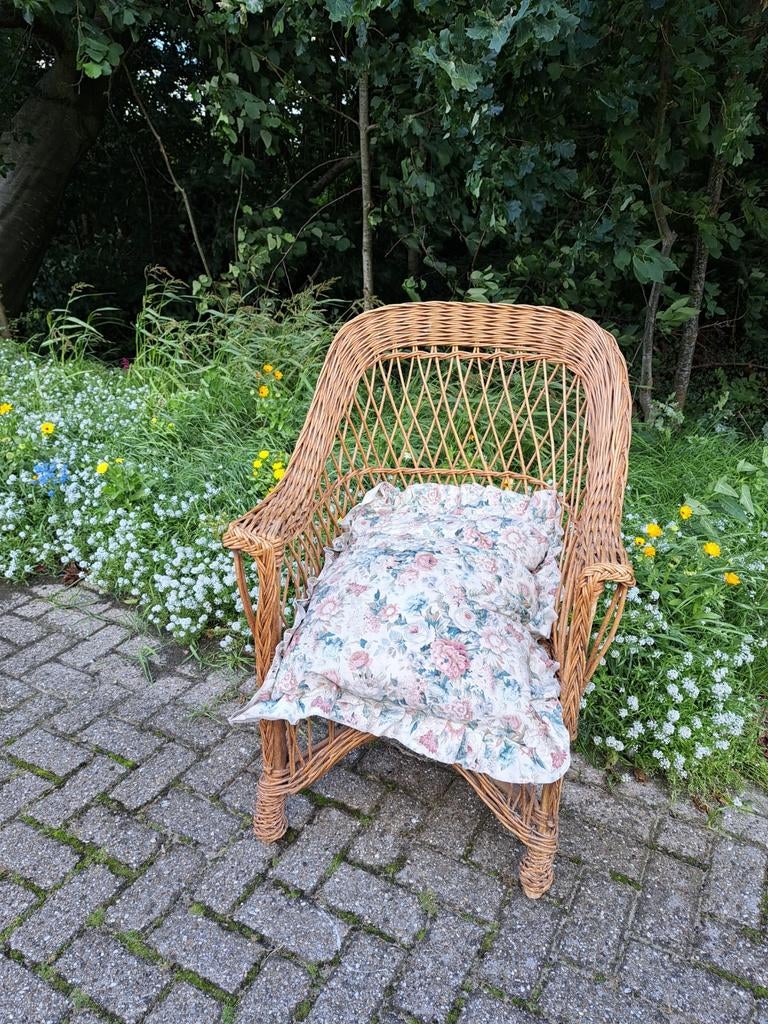 Stoel met armleuning, Huis en Inrichting, Stoelen, Ophalen of Verzenden, Gebruikt, Eén