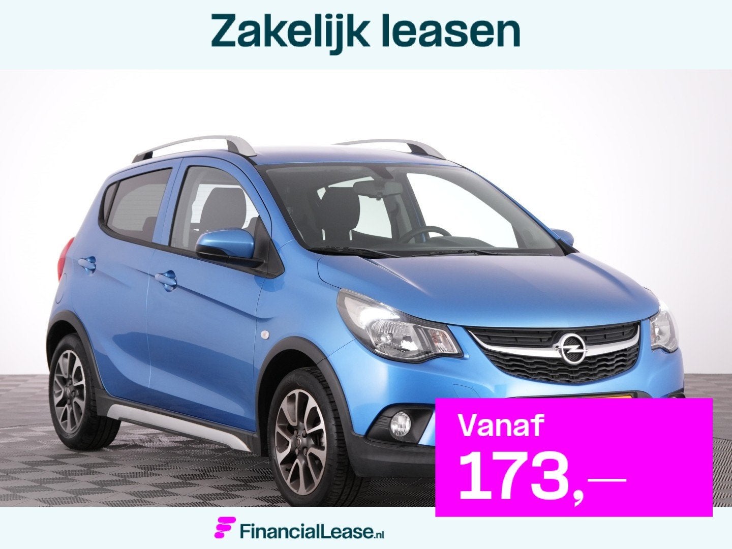 Opel KARL Rocks Online Edition | NAVI | PDC | VELGEN ✅ 1e, Voorwielaandrijving, Gebruikt, Blauw, 23 km/l