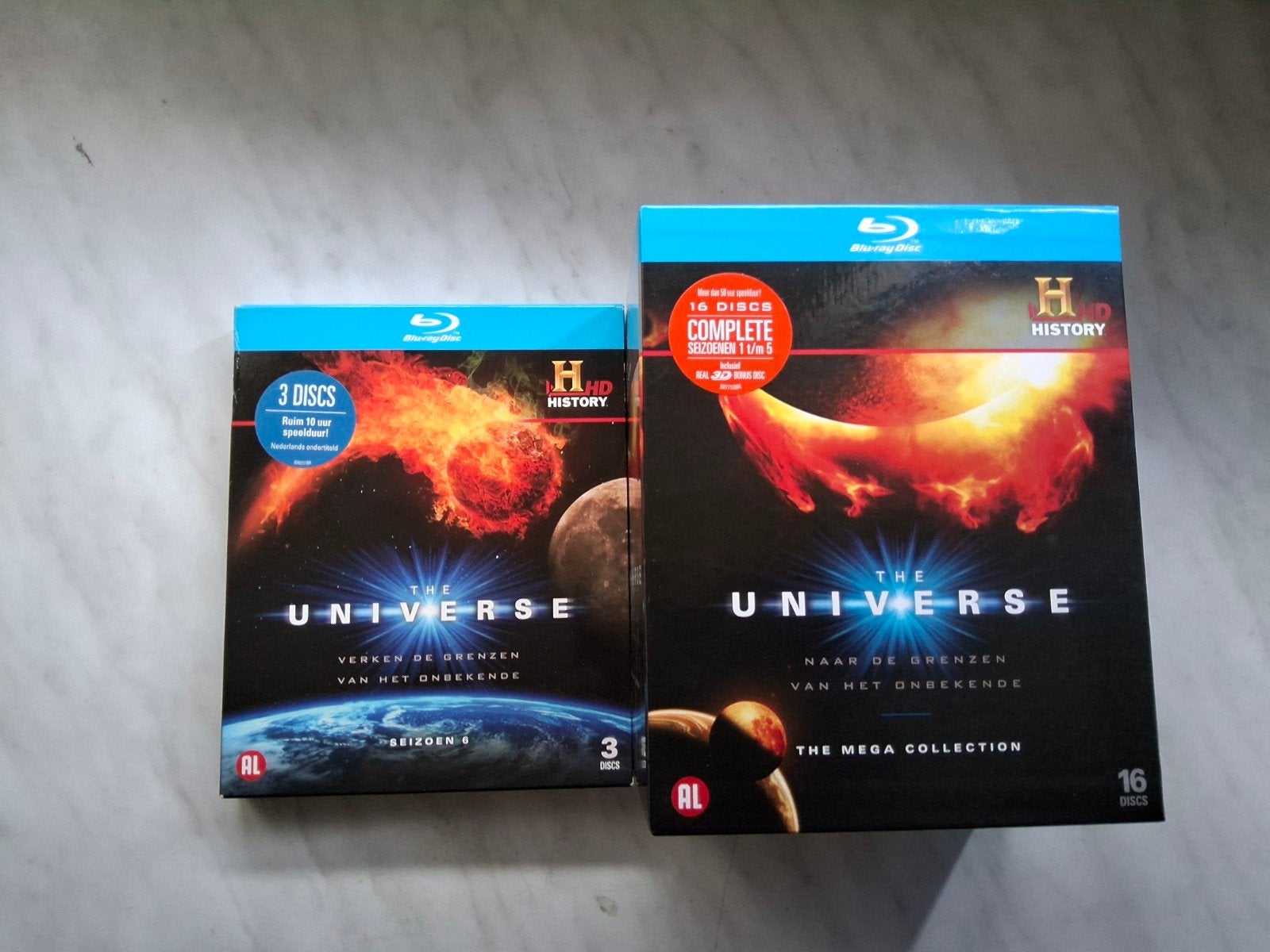 The Universe - Complete Serie (Seizoen 1-6) Blu-ray, Cd's en Dvd's, Engels, Alle leeftijden, Nederlands, Documentaire en Educatief