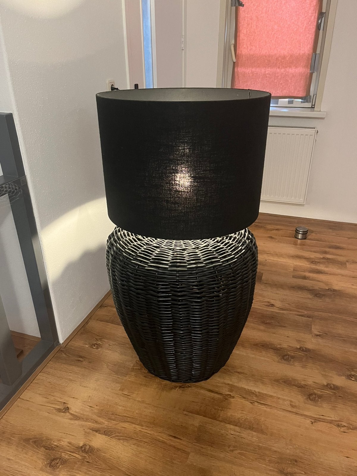Lamp, Ophalen of Verzenden, Zo goed als nieuw, Stof, Minder dan 100 cm