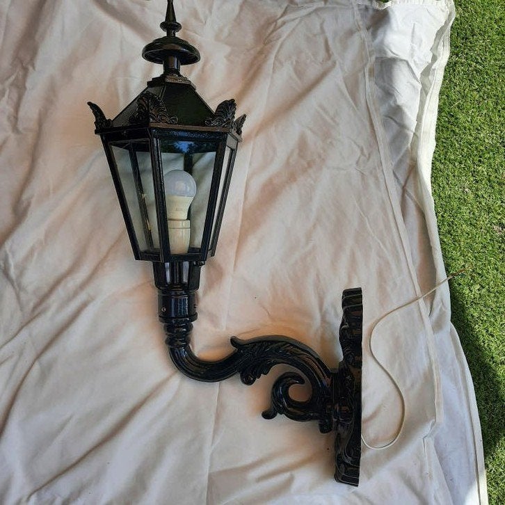 wandlantaarn, Ophalen, Wandlamp, Netvoeding, 50 tot 250 watt