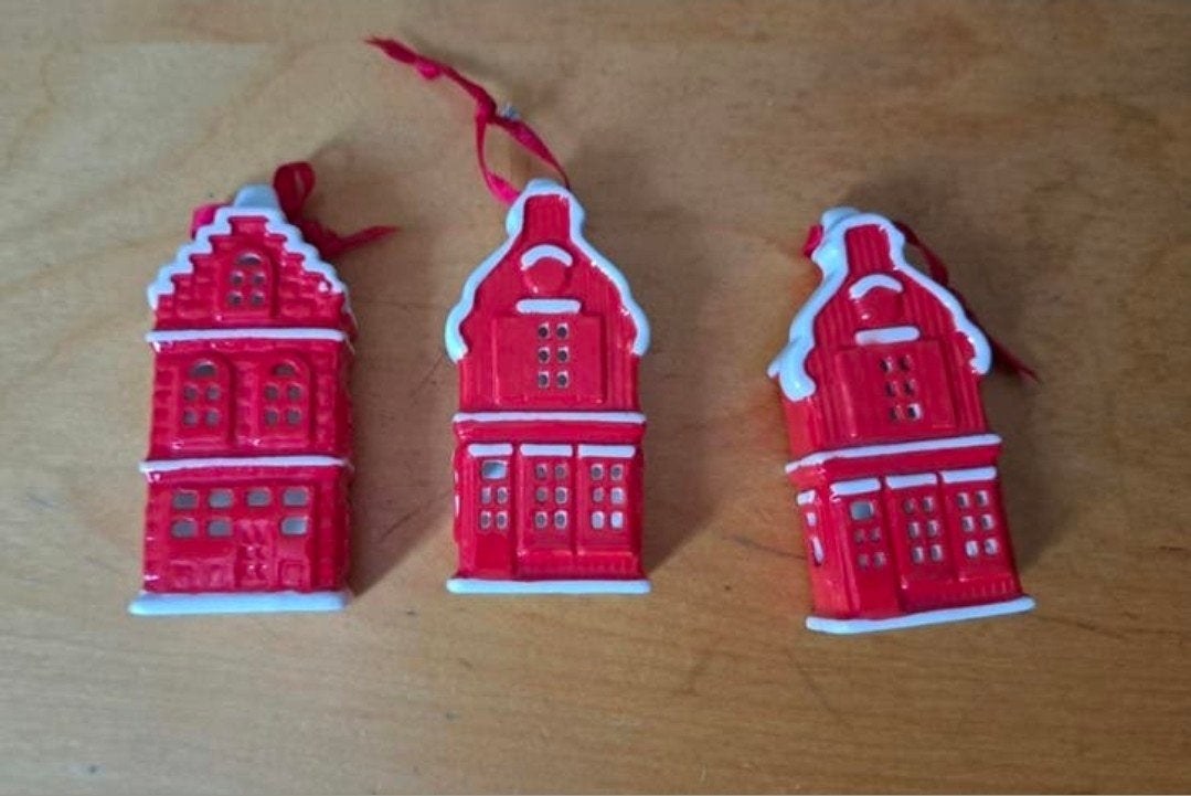 AH Zaanse huisjes/ hangers, Albert Heijn, Ophalen of Verzenden