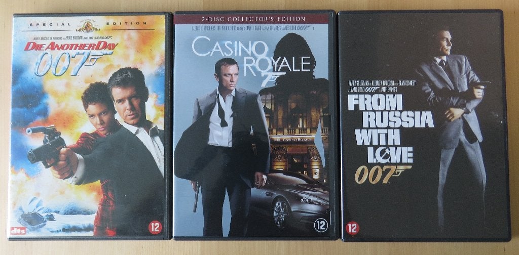 DVD's - James Bond Films 007, Cd's en Dvd's, Dvd's | Actie, Gebruikt, Actie, Vanaf 12 jaar, Ophalen