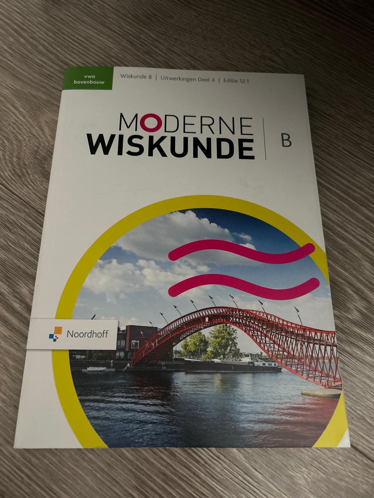Moderne Wiskunde B Uitwerkingen Deel 4 VWO Bovenbouw, Boeken, Ophalen of Verzenden, Beta, Nieuw, WO