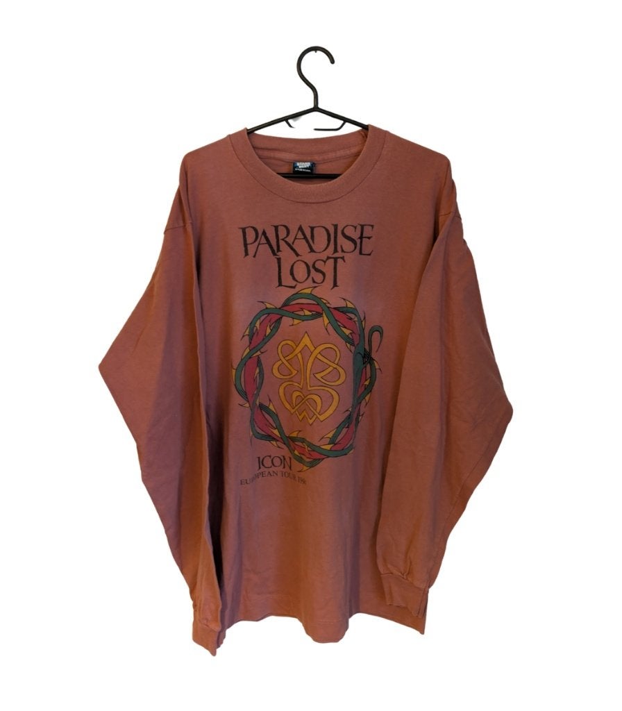 1994 Paradise Lost “Icon” Tour Long Sleeve — XL, Screenstars, Screenstars, Screenstars, Oranje