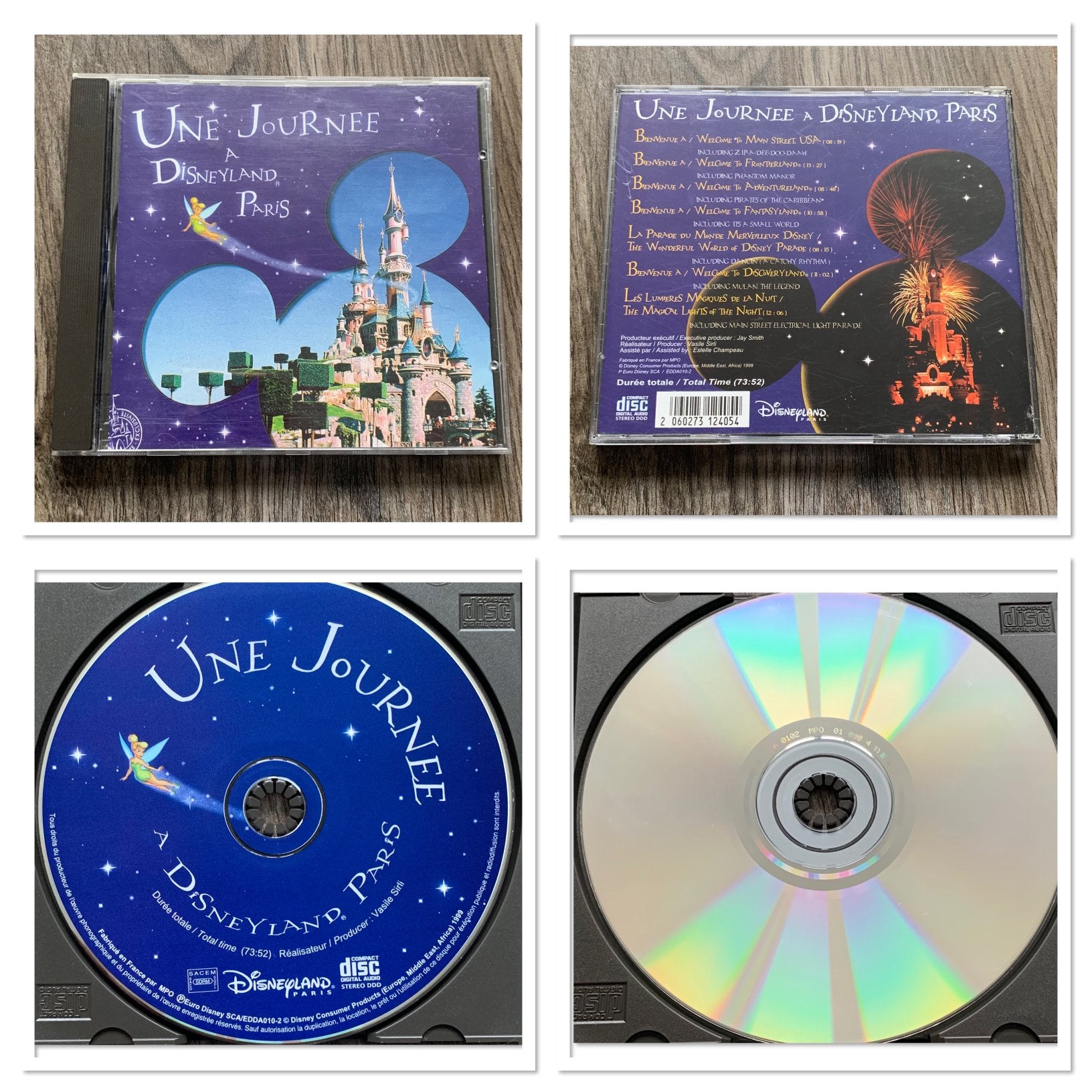 Une Journee A Disneyland Parijs, Ophalen of Verzenden