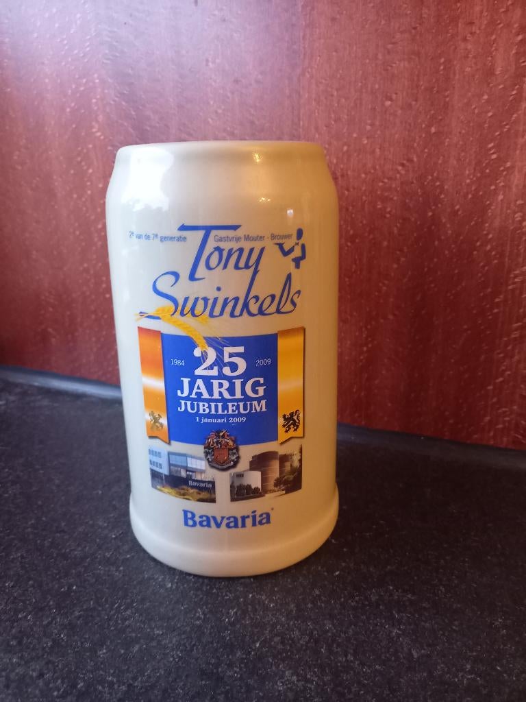 Bierpul bavaria tony swinkels, Ophalen of Verzenden, Zo goed als nieuw, Pul(len), Bavaria