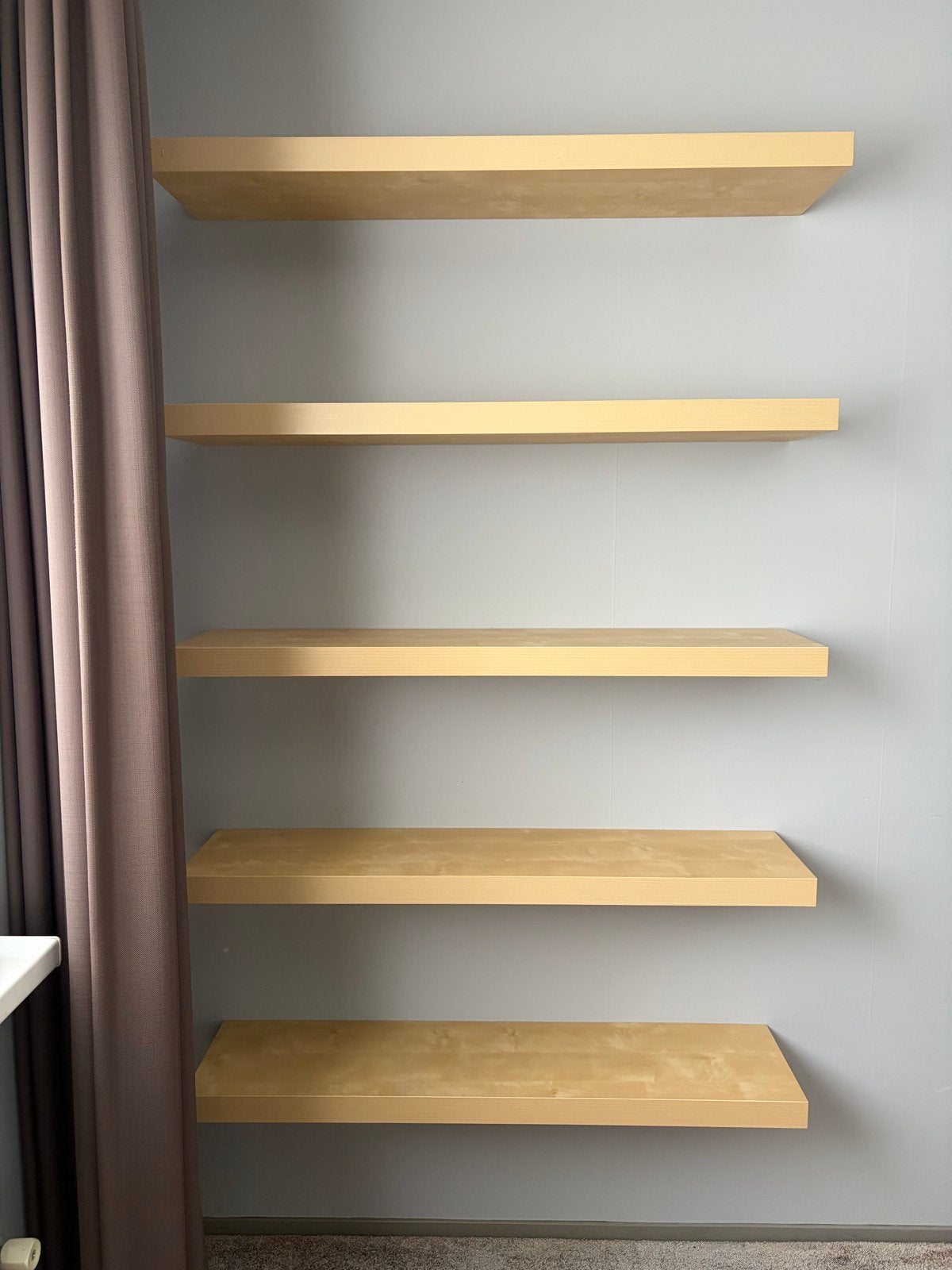 IKEA LACK Wandplanken - Beukenkleur - 110x26 cm, Ophalen, Gebruikt