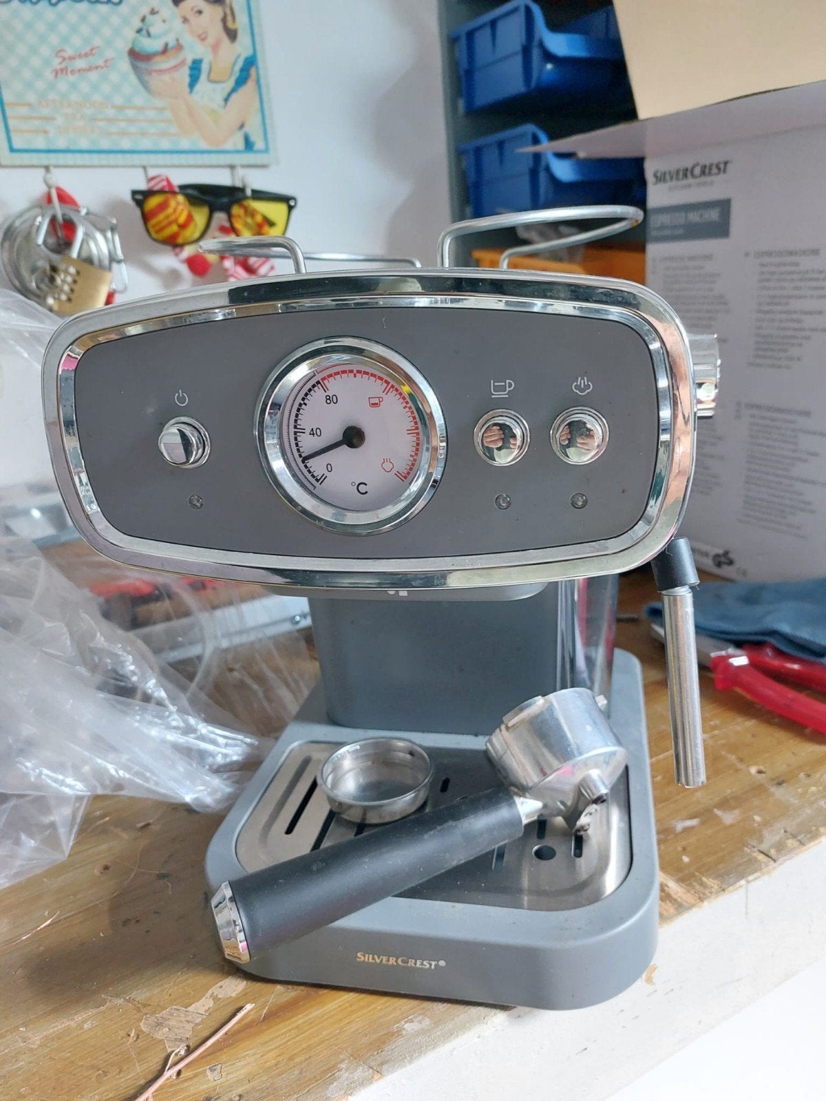 Espressomachine, Ophalen, Zo goed als nieuw, Koffiemachine