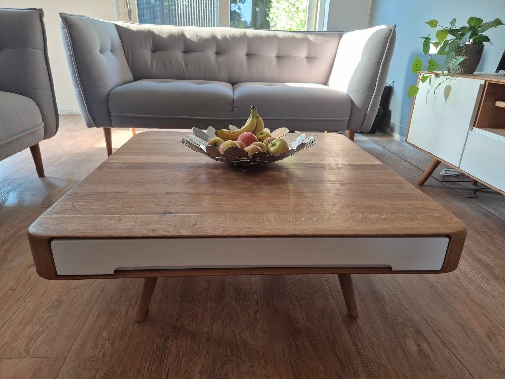 Salontafel Scandinavische stijl van Goossens, Ophalen, Gebruikt, 50 tot 100 cm, 50 tot 100 cm