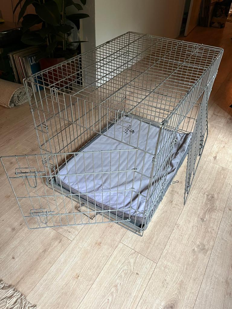 Hondenbench, Dieren en Toebehoren, Ophalen, Zo goed als nieuw