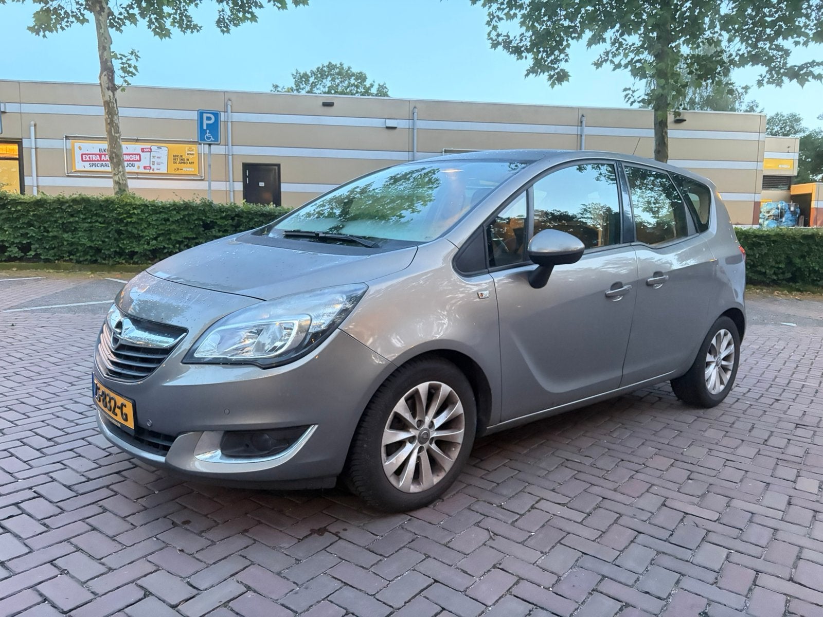 Opel Meriva 1.4 Turbo Ecotec-2015-Automaat-Stoelverwarming, Zwart, 4 cilinders, Bruin, 1364 cc
