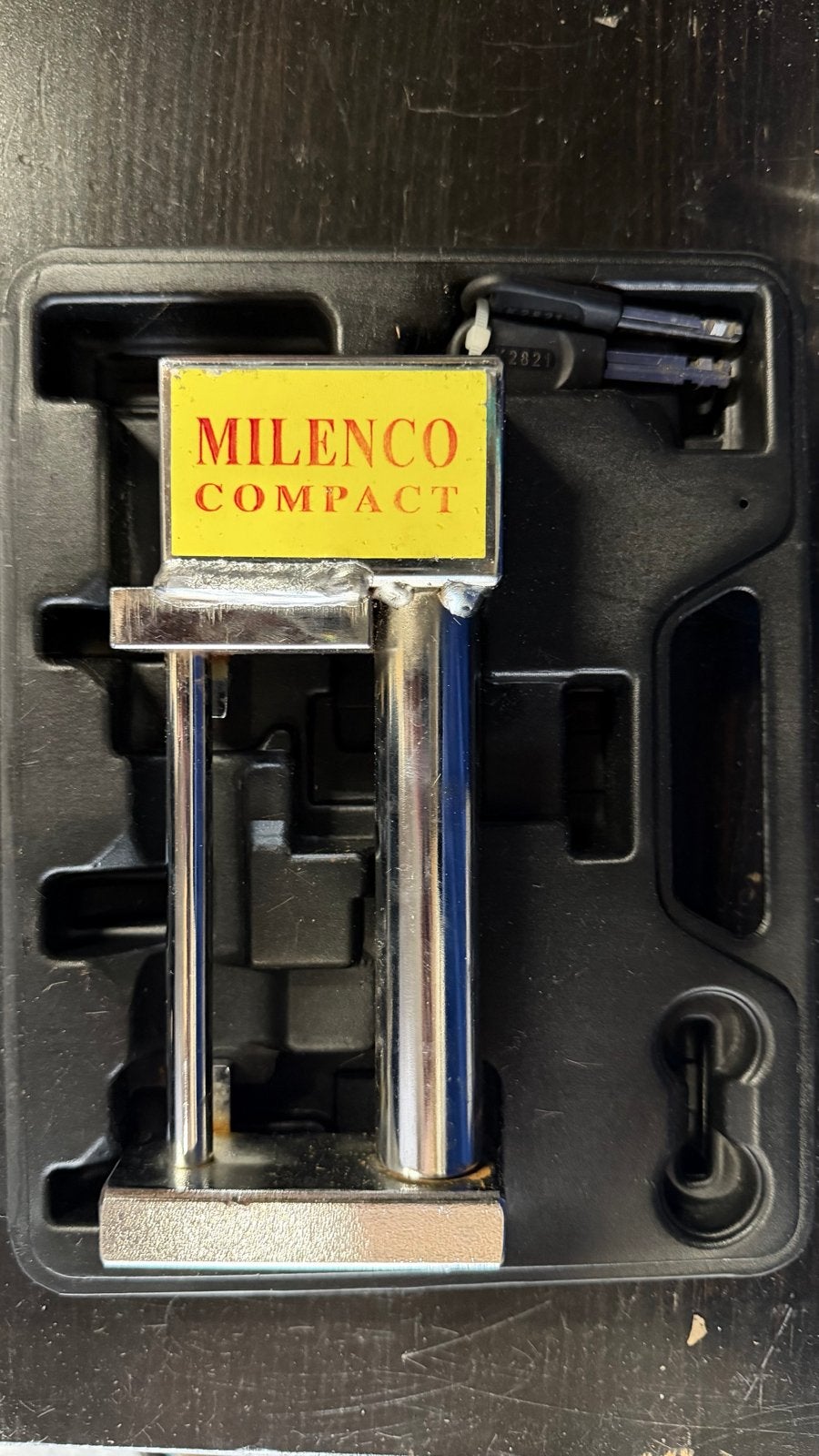 Milenco Compact SCM Goedgekeurd Disselslot, Ophalen of Verzenden, Gebruikt