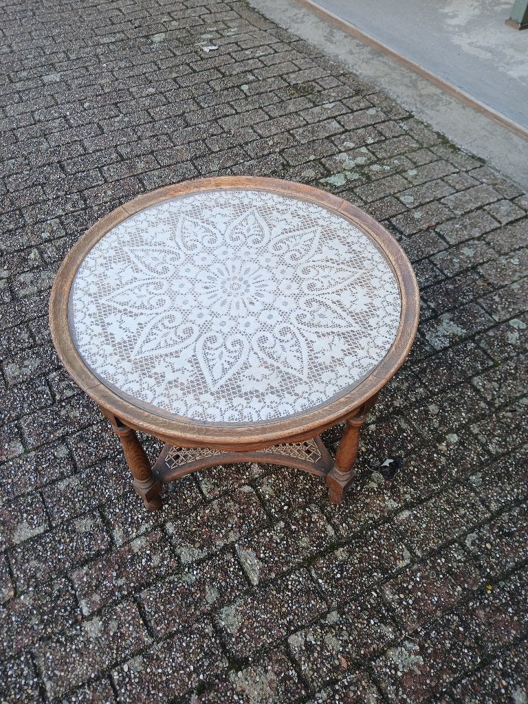 Antiek thee tafeltje, Ophalen