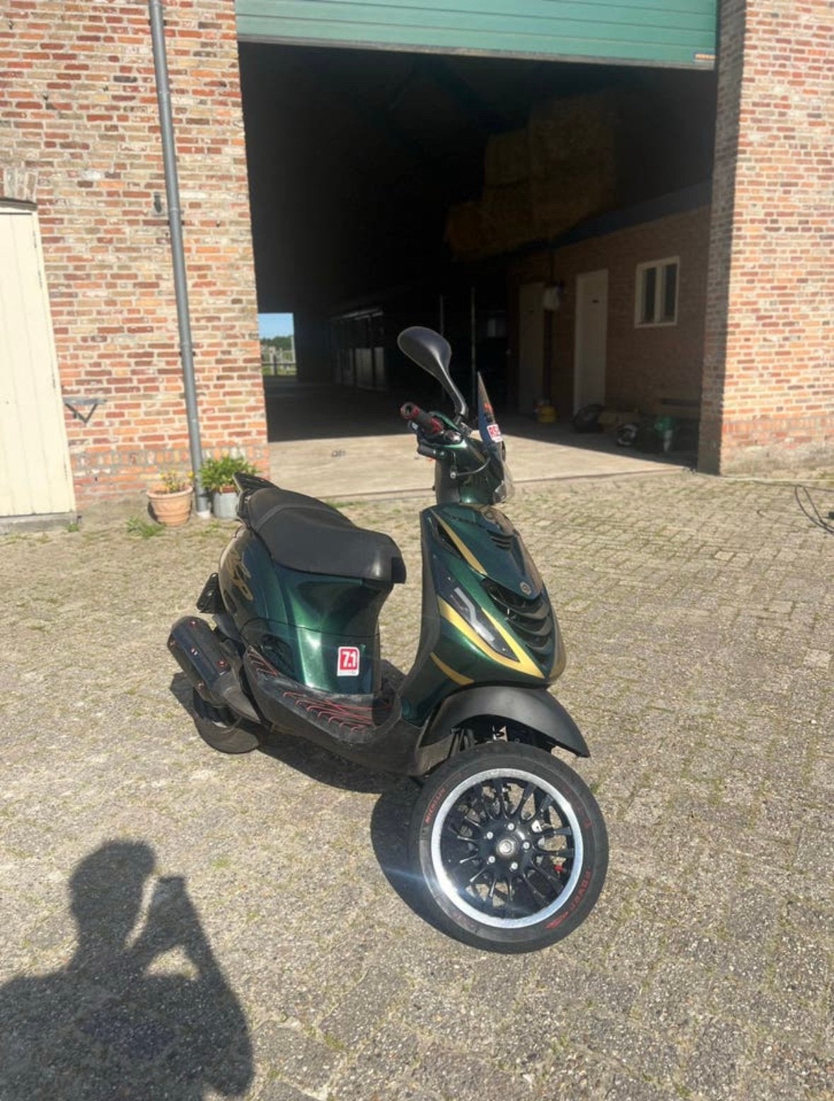 Zip sp 172cc, Ophalen, Tweetakt, Gebruikt, Maximaal 45 km/u