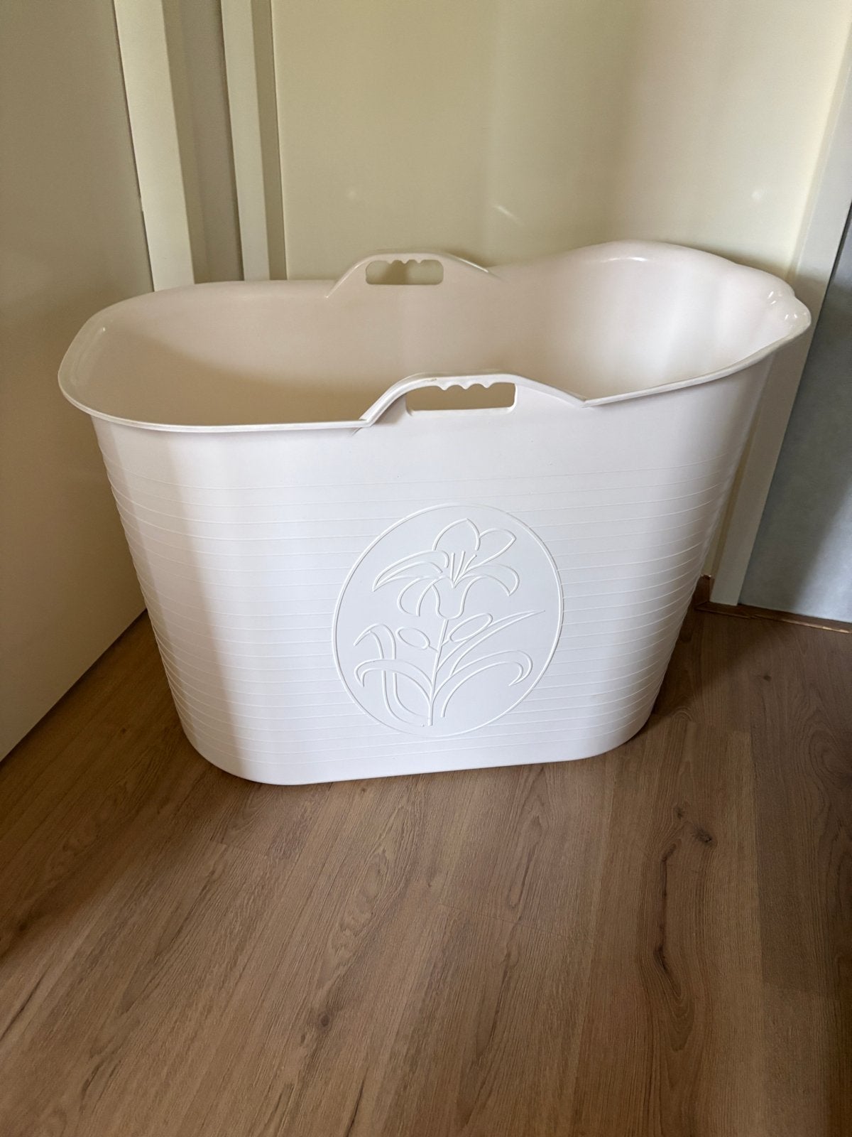 Badkuip plastic - Ideaal voor inloopdouche (kinderen/volwass, Ophalen, Gebruikt