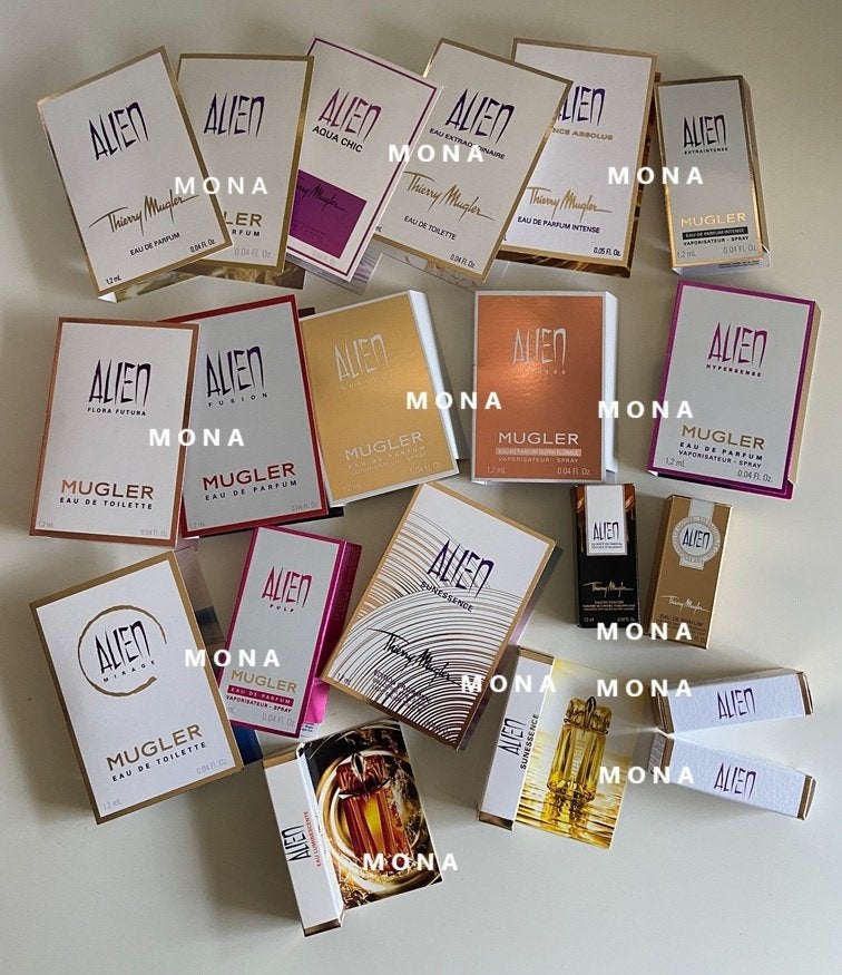 Alien set 20 parfum samples proefjes testers monsters, Verzenden, Nieuw