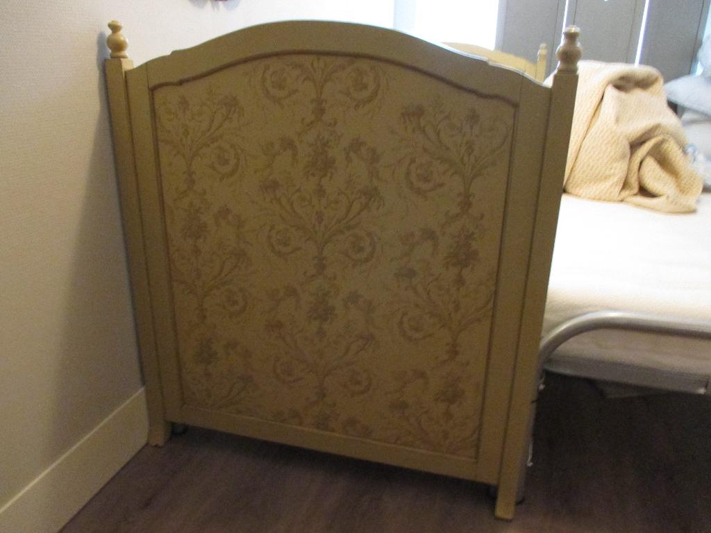 hoofdbord voor 1 persoonsbed, Ophalen, 100 cm, Klassiek, romantisch, Eenpersoons