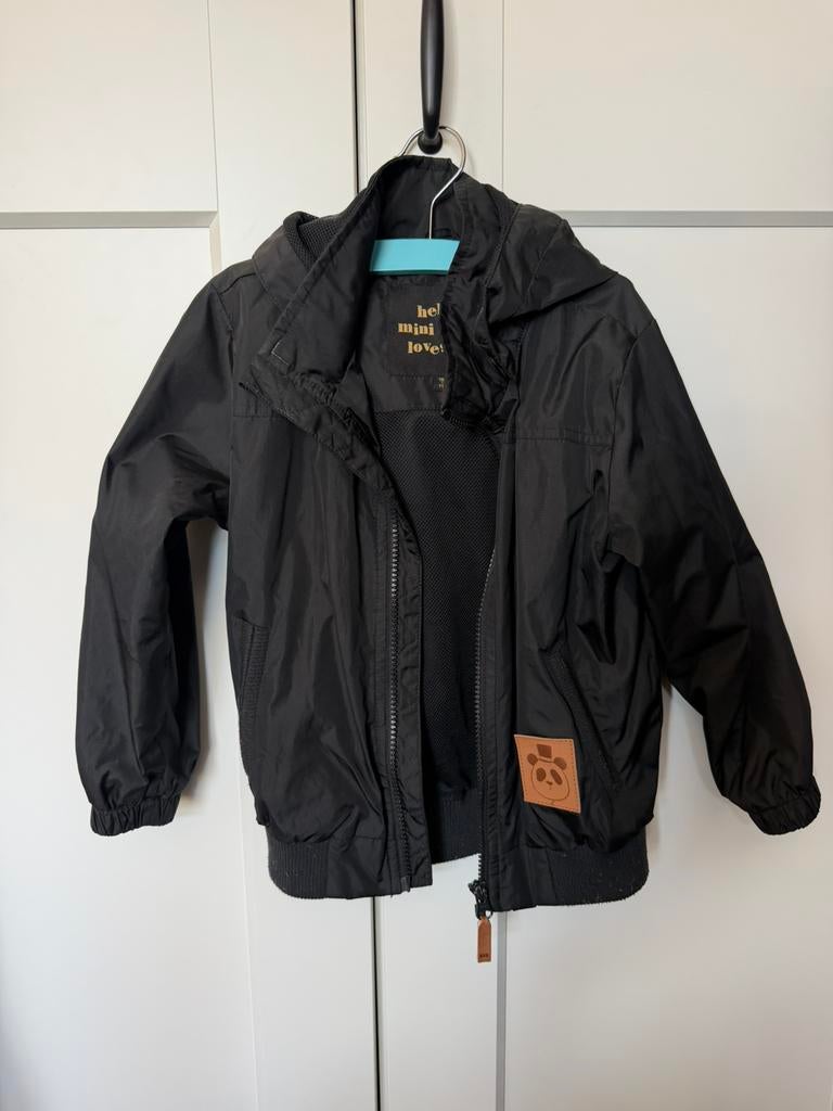 Mini Rodini windbreaker jacket 104-110, Ophalen of Verzenden, Zo goed als nieuw, Jongen of Meisje, Jas