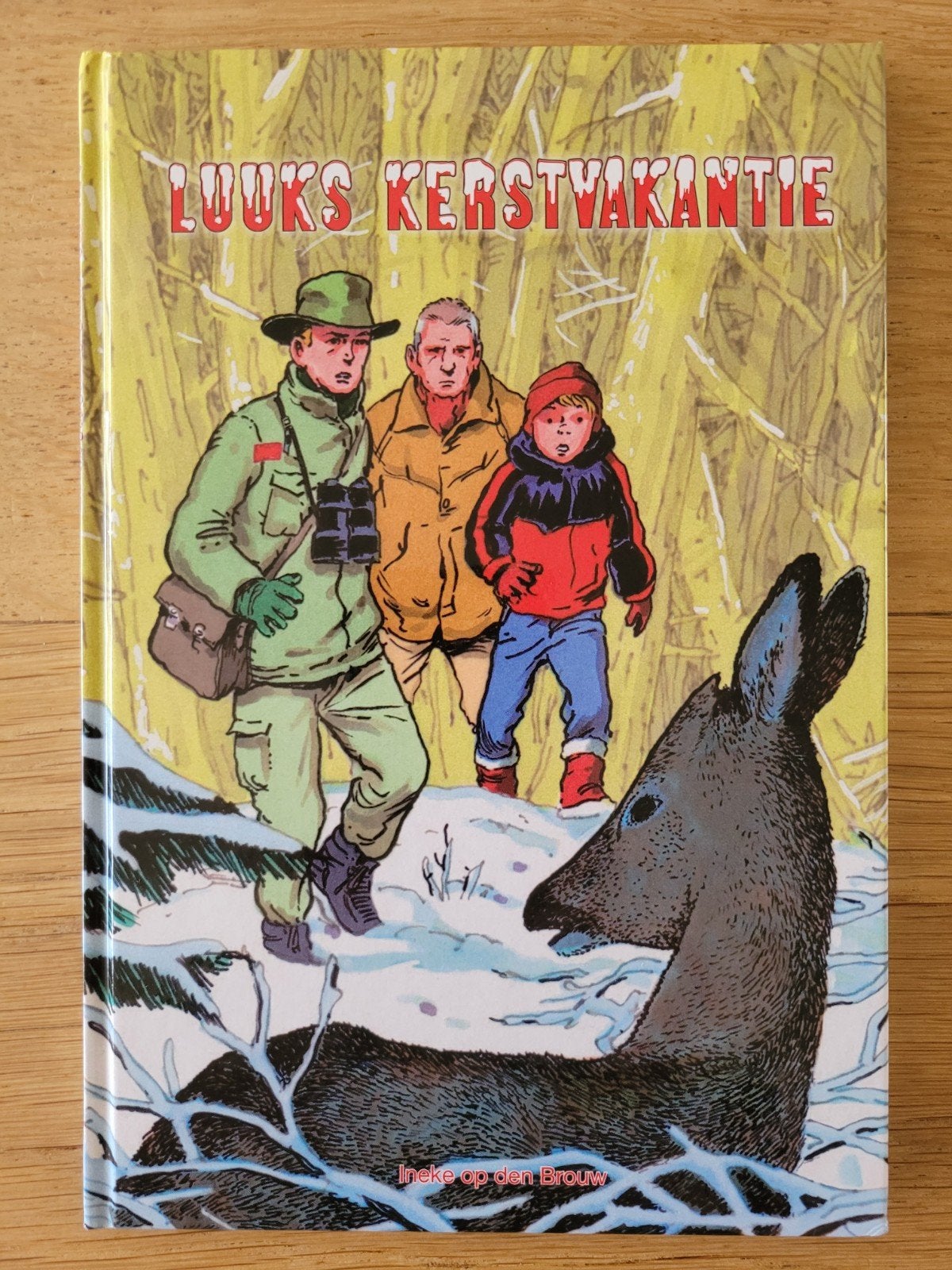 Luuks kerstvakantie, Ineke op den Brouw, christelijk, IZGS!, Ophalen of Verzenden, Gelezen, Fictie algemeen