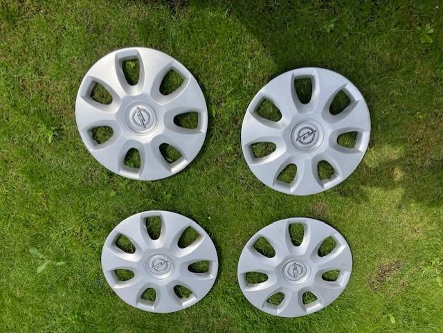 opel wieldoppen 15 inch, Auto diversen, Wieldoppen, Ophalen
